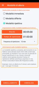 SOS Universal - modalità ripetitiva