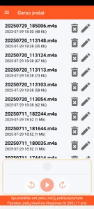 SOS Universal – garso įrašų valdymas