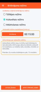 SOS Universal – aizkavētais režīms