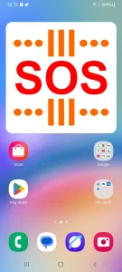 SOS Universal - главен виџет на апликацијата