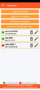 SOS Universal - kontaktbehandling