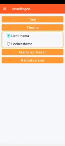 SOS Universal - instelling van het visuele thema