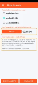 SOS Universal - modo diferido