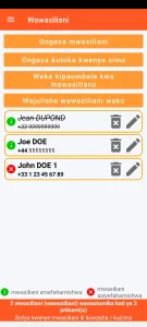 SOS Universal - usimamizi wa anwani