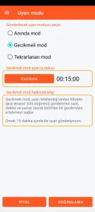 SOS Universal - gecikmeli mod