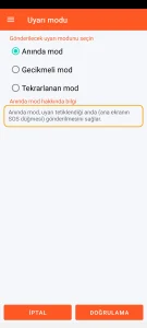 SOS Universal - anında mod